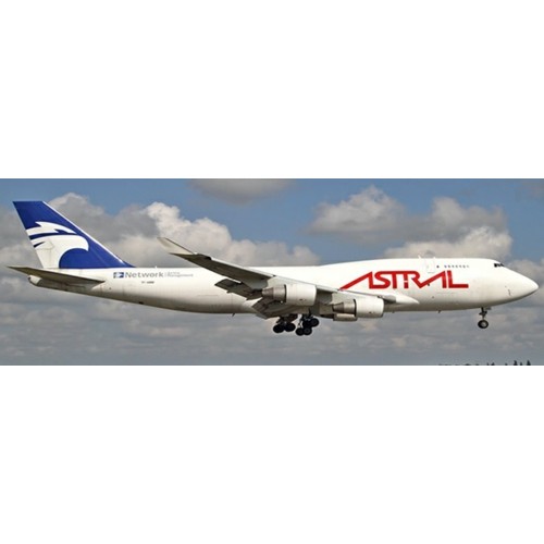 JC4445 - 1/400 ASTRAL AVIATION BOEING 747-400F(SCD) REG: TF-AMM WITH ANTENNA