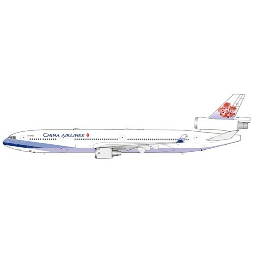 JC4457 - 1/400 CHINA AIRLINES MCDONNELL DOUGLAS MD-11 REG: B-18152 WITH ANTENNA
