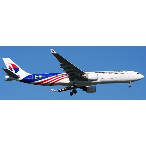 JC4478 - 1/400 MALAYSIA AIRLINES AIRBUS A330-300 NEGARAKU LIVERY REG: 9M-MTJ WITH ANTENNA