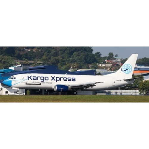 JC4495 - 1/400 KARGO XPRESS BOEING 737-400(SF) MASK LIVERY REG: 9M-KXA WITH ANTENNA