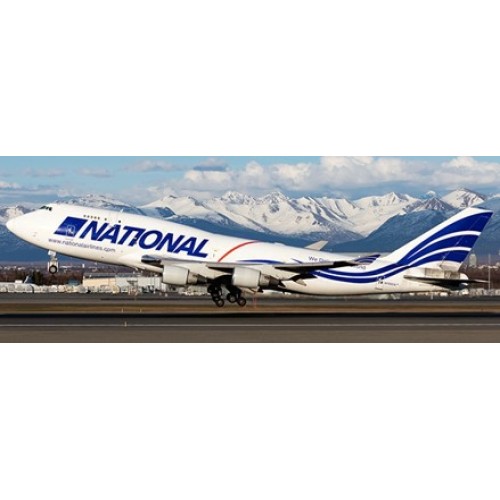 JC4975 - 1/400 NATIONAL AIRLINES BOEING 747-400(BCF) REG: N702CA WITH ANTENNA