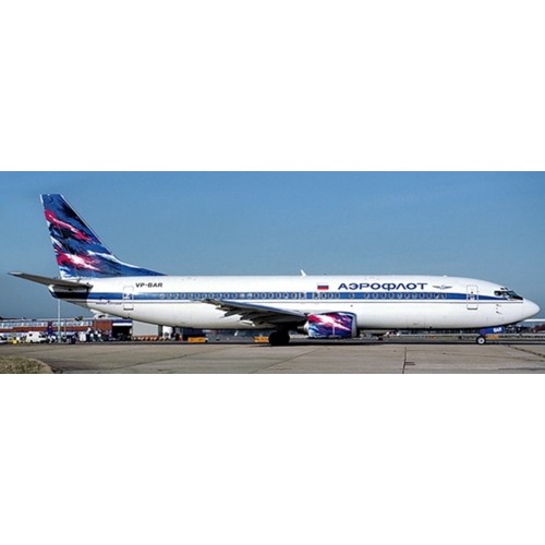 JC4976 - 1/400 AEROFLOT BOEING 737-400 REG: VP-BAR WITH ANTENNA