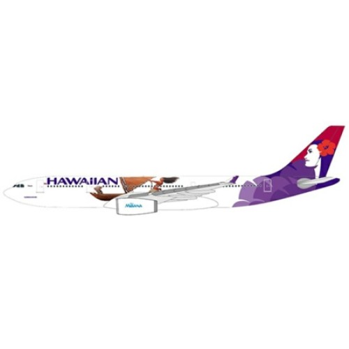 JC5120 - 1/500 HAWAIIAN AIR AIRBUS A330-200 REG: N391HA MOANA LIVERY WITH ANTENNA