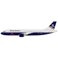 JCEW2320007 - 1/200 BRITISH AIRWAYS AIRBUS A320 LANDOR LIVERY REG: G-BUSJ WITH STAND
