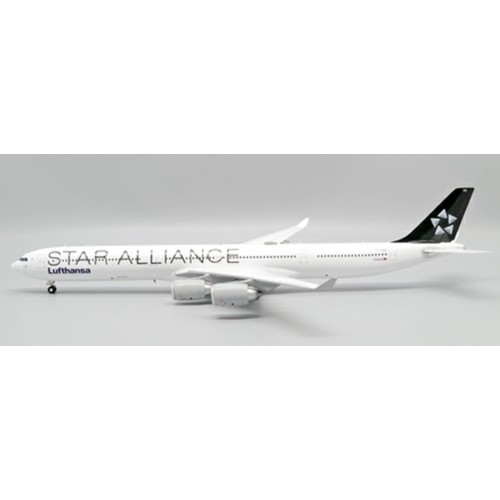 JCEW2346004 - 1/200 LUFTHANSA AIRBUS A340-600 STAR ALLIANCE REG: D-AIHC WITH STAND