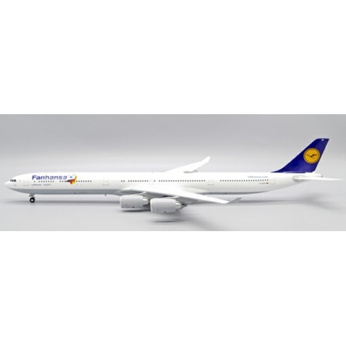 JCEW2346005 - 1/200 LUFTHANSA AIRBUS A340-600 FANHANSA REG: D-AIHN WITH STAND