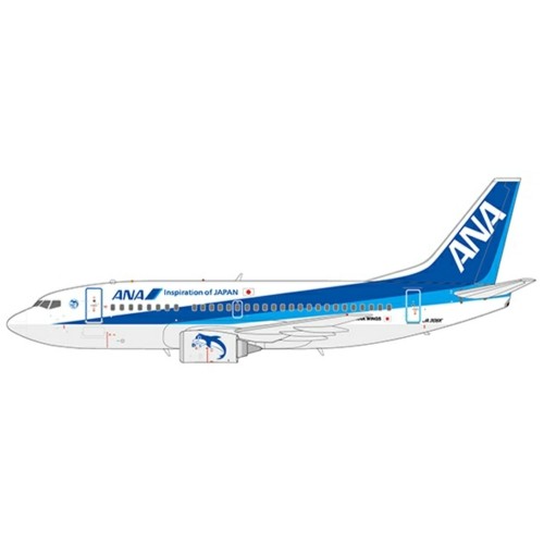 JCEW2735005 - 1/200 ANA WINGS BOEING 737-500 FAREWELL REG: JA306K WITH STAND  LIMITED 200PCS