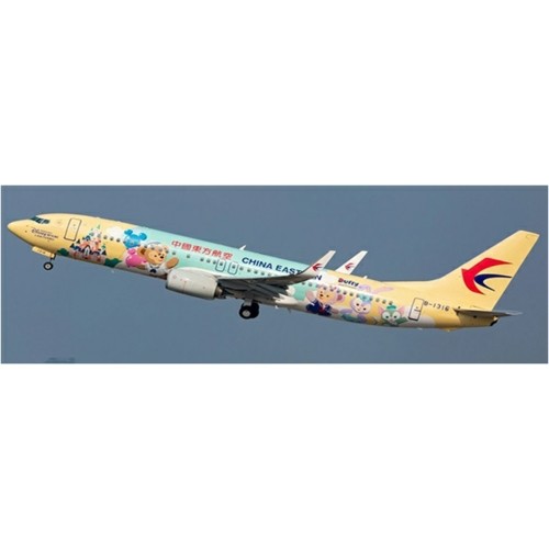 JCEW2738003 - 1/200 CHINA EASTERN AIRLINES BOEING 737-800 (DUFFY LIVERY) REG: B-1316 WITH STAND
