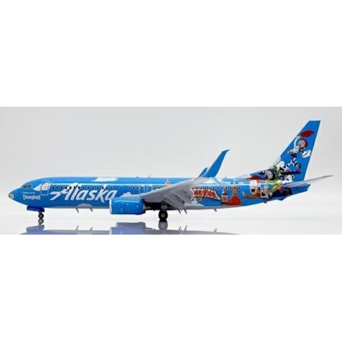 JCEW2738004A - 1/200 ALASKA AIRLINES BOEING 737-800 PIXAR PIER REG: N537AS FLAPS DOWN WITH STAND