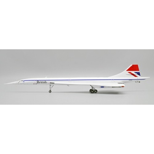 JCEW2COR001 - 1/200 BRITISH AIRWAYS AEROSPATIALE-BAC CONCORDE REG: G-BOAD WITH STAND
