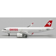 JCEW432N003 - 1/400 SWISS AIRBUS A320NEO REG: HB-JDA WITH ANTENNA