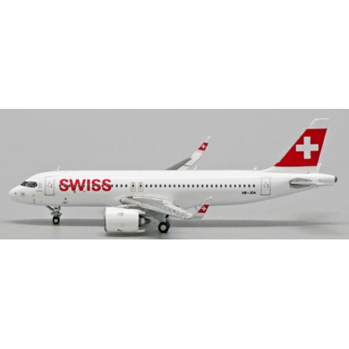 JCEW432N003 - 1/400 SWISS AIRBUS A320NEO REG: HB-JDA WITH ANTENNA