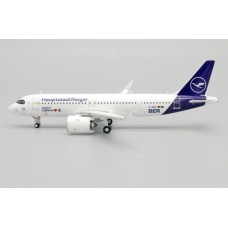 JCEW432N004 - 1/400 LUFTHANSA AIRBUS A320NEO HAUPTSTADTFLIEGER LIVERY REG: D-AINZ WITH ANTENNA