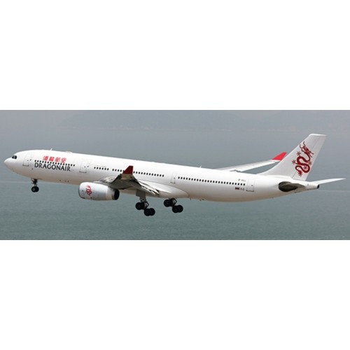 JCEW4333005 - 1/400 DRAGONAIR AIRBUS A330-300 REG: B-HLL WITH ANTENNA LIMITED 230PCS