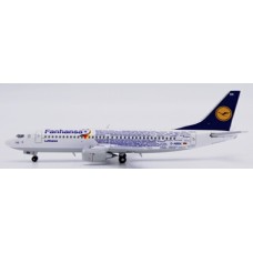 JCEW4733001 - 1/400 LUFTHANSA BOEING 737-300 FANHANSA REG: D-ABEK WITH ANTENNA