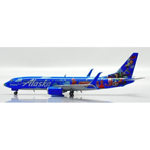 JCEW4738009 - 1/400 ALASKA AIRLINES BOEING 737-800 PIXAR PIER REG: N537AS WITH ANTENNA