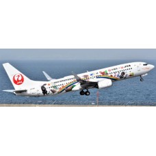 JCEW4738012 - 1/400 JAPAN TRANSOCEAN AIR BOEING 737-800 AMAMI AND RYUKYU WORLD HERITAGE LIVERY REG: JA11RK WITH ANTENNA