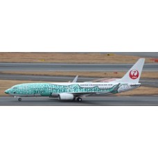 JCEW4738013 - 1/400 JAPAN TRANSOCEAN AIR BOEING 737-800 YUI JINBEI JET REG: JA07RK WITH ANTENNA NEW TOOLING