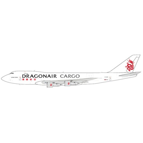 JCEW4742003 - 1/400 DRAGONAIR BOEING 747-200F(SCD) REG: B-KAD WITH ANTENNA