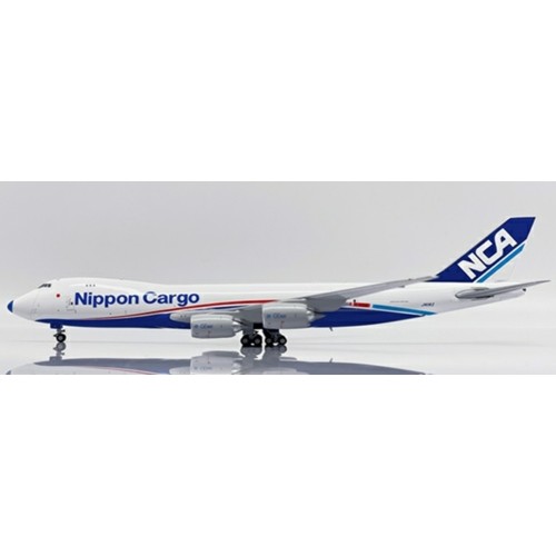 JCEW4748012 - 1/400 NIPPON CARGO AIRLINES BOEING 747-8F BLUE NOSE REG: JA11KZ WITH ANTENNA