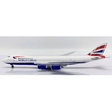 JCEW4748015 - 1/400 BRITISH AIRWAYS WORLD CARGO BOEING 747-8F REG: G-GSSF WITH ANTENNA