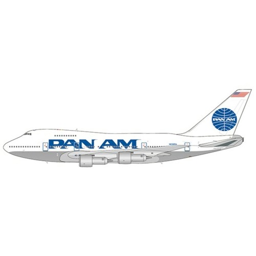 JCEW474S004 - 1/400 PAN AM BOEING 747SP REG: N538PA WITH ANTENNA