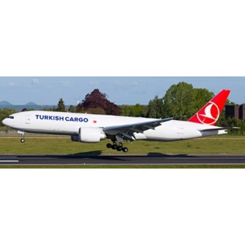 JCEW477L001 - 1/400 TURKISH CARGO BOEING 777-200LRF REG: TC-LJN WITH ANTENNA