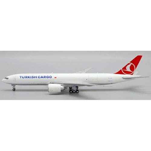 JCEW477L002 - 1/400 TURKISH CARGO BOEING 777-200LRF REG: TC-LJP WITH ANTENNA