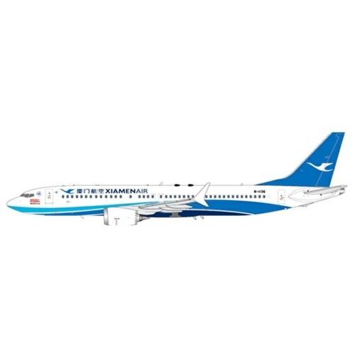 JCLH2135 - 1/200 XIAMEN AIRLINES BOEING 737-8 MAX 2000TH REG: B-1136 WITH STAND