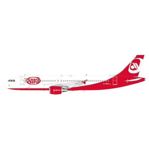 JCLH2203 - 1/200 NIKI AIRBUS A320 REG: D-ABHH WITH STAND