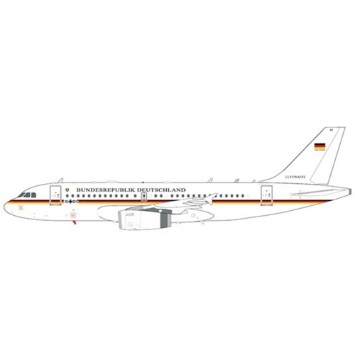 JCLH2247 - 1/200 GERMANY AIR FORCE AIRBUS A319(CJ) REG: 15 01 WITH STAND