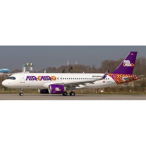JCLH2308 - 1/200 AIR CAIRO AIRBUS A320NEO REG: SU-BUK WITH STAND