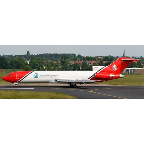 JCLH2380 - 1/200 T2 AVIATION BOEING 727-200F(ADV) REG: G-OSRA WITH STAND