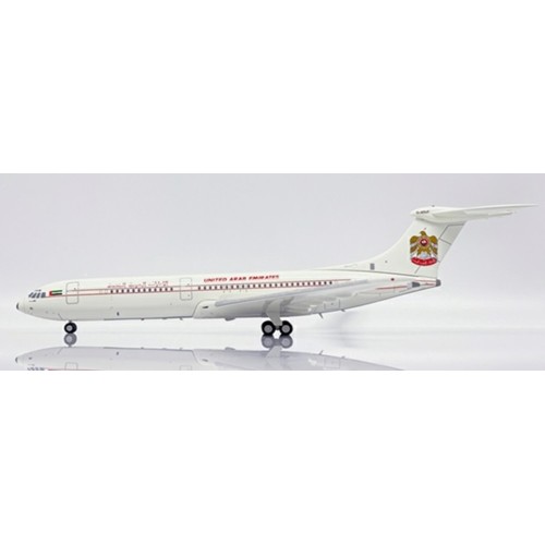 JCLH2384 - 1/200 UNITED ARAB EMIRATES GOVERNMENT VICKERS VC10 SRS1101 REG: G-ARVF WITH STAND