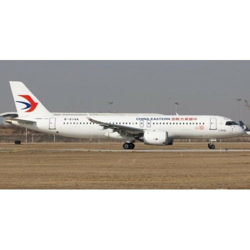 JCLH2447 - 1/200 CHINA EASTERN AIRLINES COMAC C919 B-919A FIRST COMMERCIAL FLIGHT WITH STAND