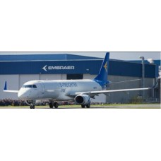 JCLH2469 - 1/200 EMBRAER HOUSE COLOUR E190F E-FREIGHTER REG: N986TA WITH STAND