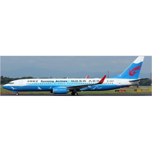 JCLH4070 - 1/400 KUNMING AIRLINES BOEING 737-800 REG: B-1507 DIAN LAKE LIVERY WITH ANTENNA