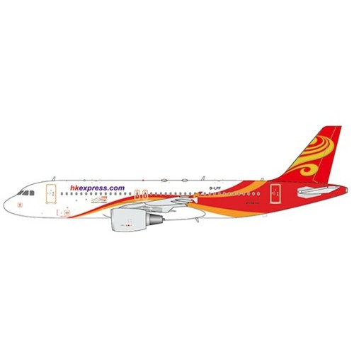 JCLH4183 - 1/400 HK EXPRESS AIRBUS A320 REG: B-LPF WITH ANTENNA