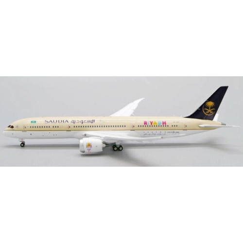 JCLH4195 - 1/400 SAUDI ARABIAN AIRLINES BOEING 787-9 DREAMLINER SAUDI SEASONS REG: HZ-ARC WITH ANTENNA