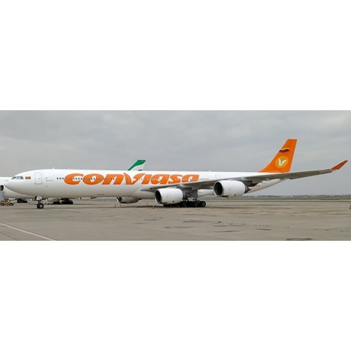JCLH4303 - 1/400 CONVIASA AIRBUS A340-600 REG: YV3533 WITH ANTENNA