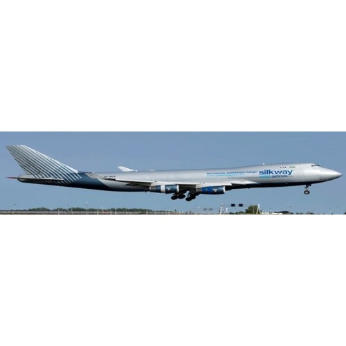 JCLH4316C - 1/400 SILK WAY WEST AIRLINES BOEING 747-400F INTERACTIVE SERIES REG: 4K-BCH WITH ANTENNA