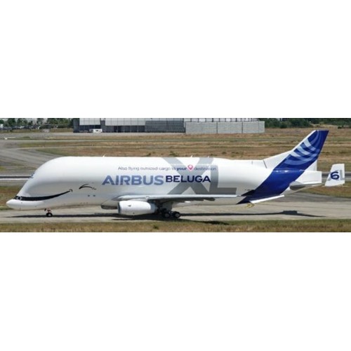 JCLH4358 - 1/400 AIRBUS INDUSTRIE A330-743L BELUGA XL6 ALSO FLYING OUTSIZED CARGO TO YOUR DESTINATION REG: F-GXLO WITH ANTENNA