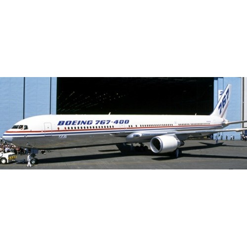 JCLH4361 - 1/400 BOEING COMPANY BOEING 767-400ER REG: N76400 WITH ANTENNA