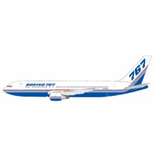 JCLH4412 - 1/400 BOEING HOUSE COLOUR 767-200 REG: N767BA WITH ANTENNA