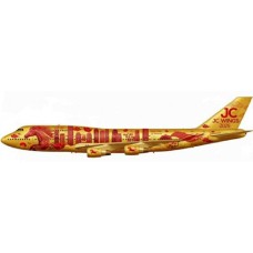 JCLH4436G - 1/400 FANTASY BOEING 747-400 2026 CNY YEAR OF THE HORSE WITH ANTENNA