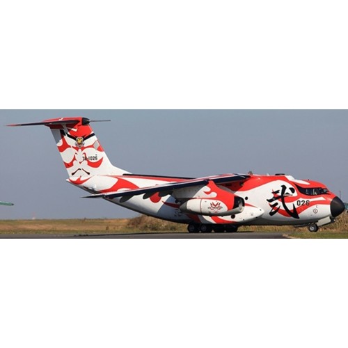 JCLHM2001 - 1/200 JAPAN AIR SELF DEFENCE FORCE KAWASAKI C-1 IRUMA AIR BASE 60TH ANNIVERSARY REG: 78-1026 WITH STAND