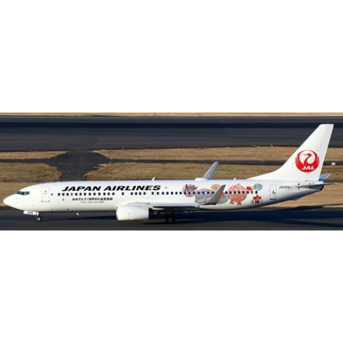 JCSA2001 - 1/200 JAPAN AIRLINES BOEING 737-800 JOMON LIVERY REG: JA329J WITH STAND
