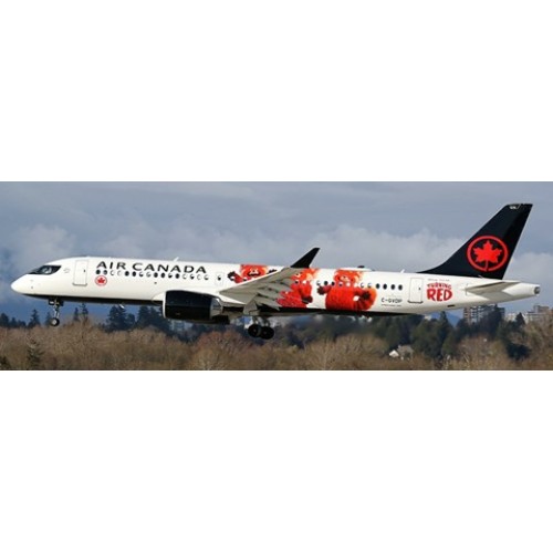 JCSA2011 - 1/200 AIR CANADA AIRBUS A220-300 SPECIAL LIVERY REG: C-GVDP WITH STAND
