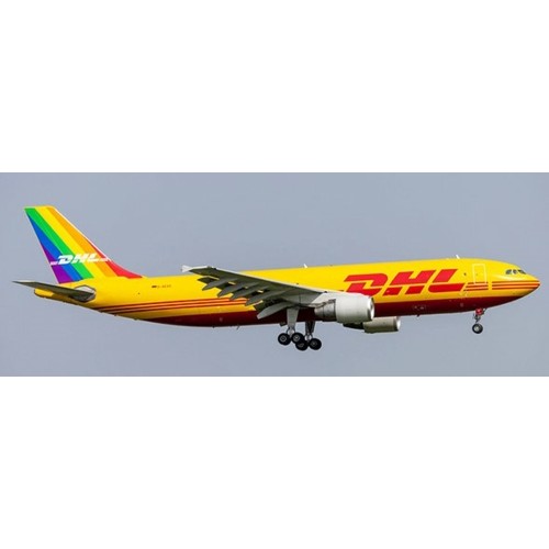 JCSA2016 - 1/200 DHL AIRBUS A300B4-600R(F) PRIDE LIVERY REG: D-AEAS WITH STAND