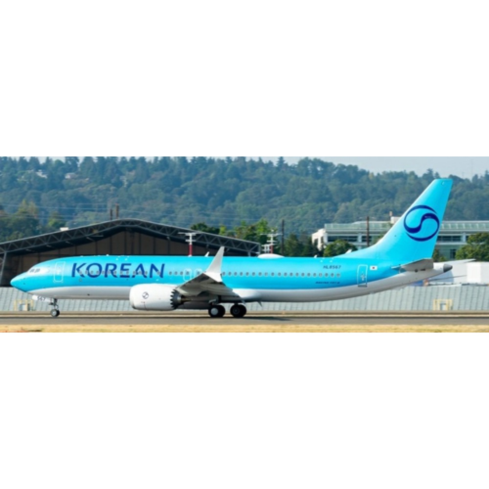 JCSA2112 1/200 KOREAN AIR BOEING 737 MAX NC REG: HL8567 WITH STAND
